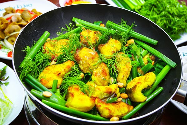 Hanoi traditional grill fish